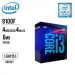 PROCESADOR INTEL CORE I3 9100F 3.6GHZ 6.0MB | LGA 1151