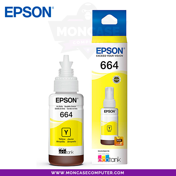 Tinta Epson 664 – Yellow